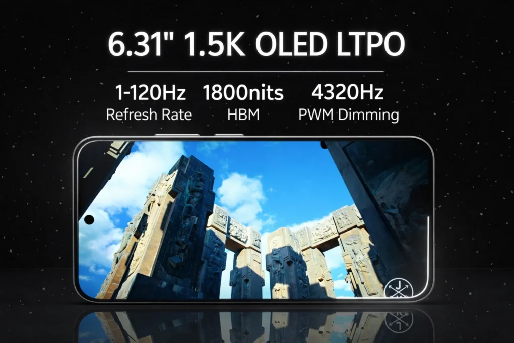 Vivo X300 FE: Display